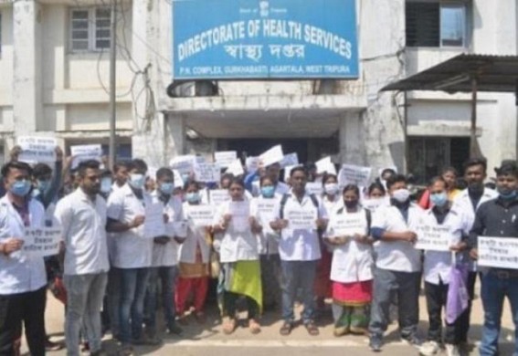 Tripura’s massive Unemployment Problems : No Step by Tripura BJP Govt to Fulfill Pre-Poll Promise on 50,000 Govt Jobs amid Passed Out Doctors, Nurses, NET / P.hd and Technicians Remain Jobless Tripura’s massive Unemployment Problems : No Step by Tripura BJP Govt to Fulfill Pre-Poll Promise on 50,000 Govt Jobs amid Passed Out Doctors, Nurses, NET / P.hd and Technicians Remain Jobless